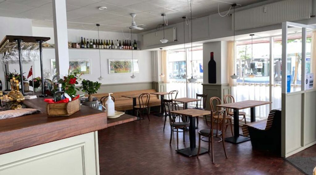 Selskaber plads til mange Nykøbing Mors No1 Café & Bistro